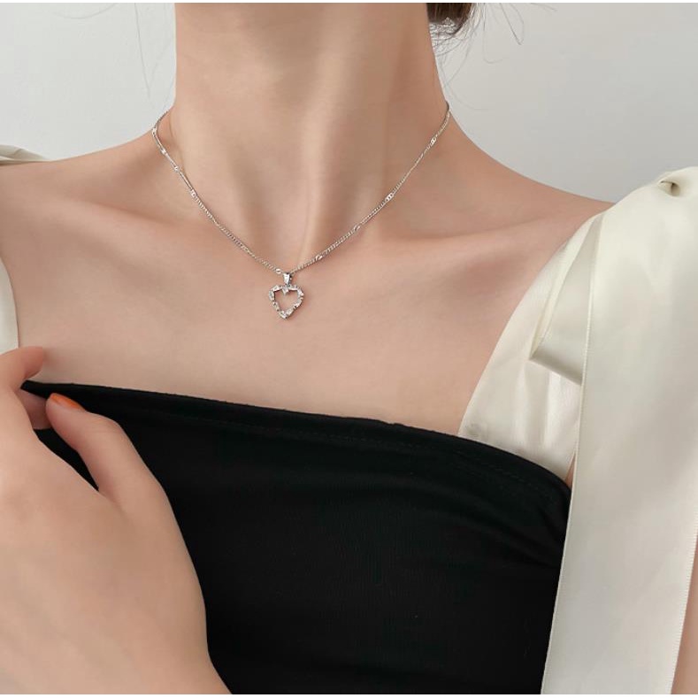 Dây chuyền đính ngọc trai nhân tạo/mặt hình bướm nhiều kiểu tùy chọn thời trang dành cho bạn nữ