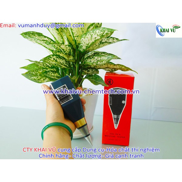 MÁY ĐO PH VÀ ĐỘ ẨM CHO ĐẤT TAKEMURA DM-15 (NHẬT BẢN)