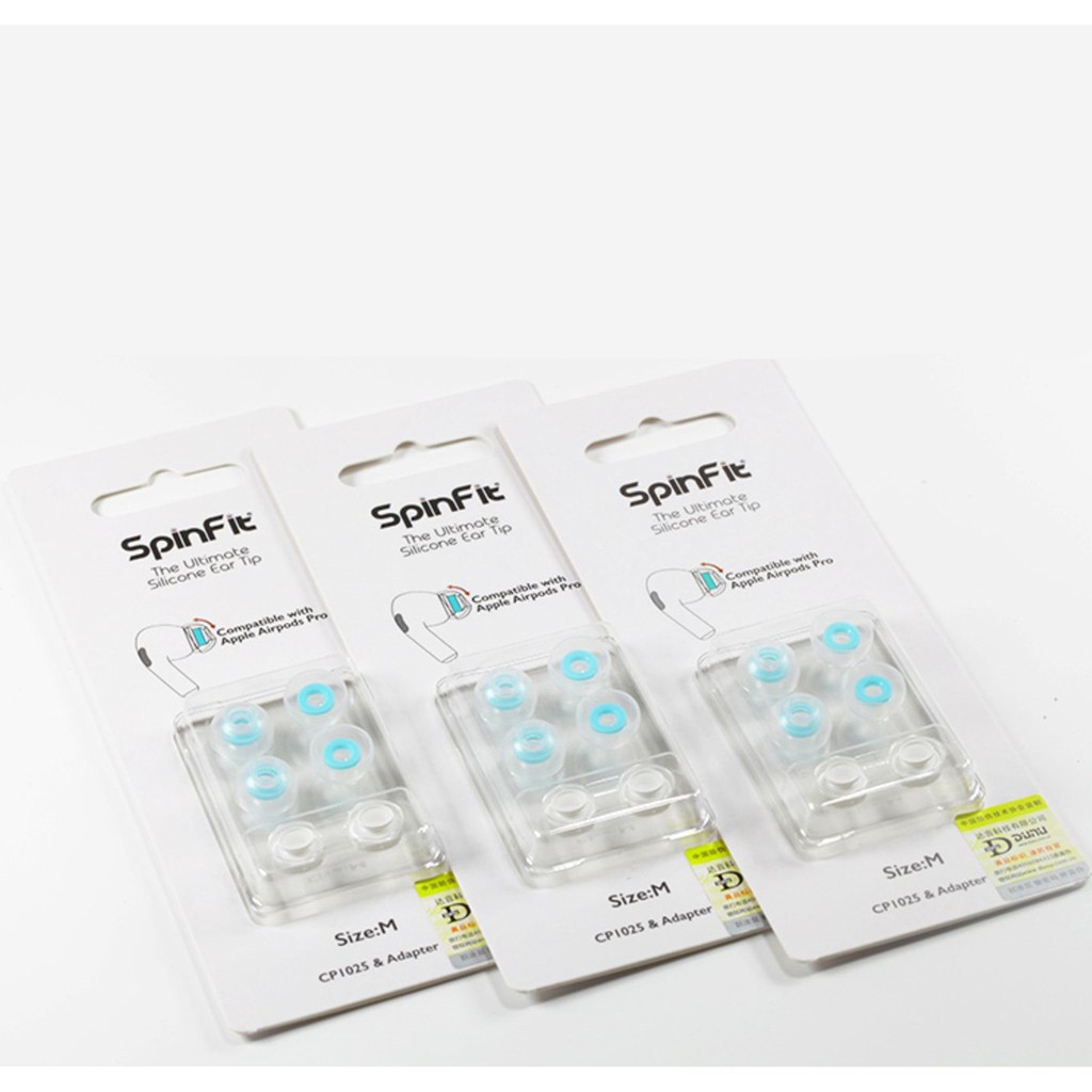 Bộ 2 Cặp Nút Tai Nghe Bằng Silicon Spinfit CP1025 Cho Air pro 3 generations SF