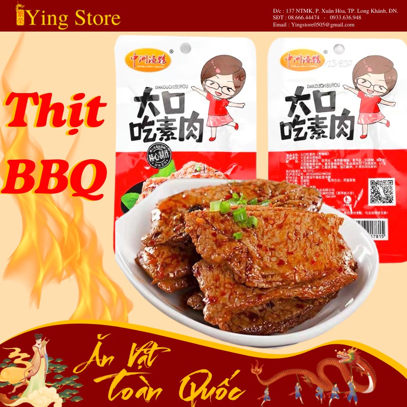 Thịt Nướng BBQ cay - Thịt Nướng cay thơm vị tứ xuyên hiệu Cô gái