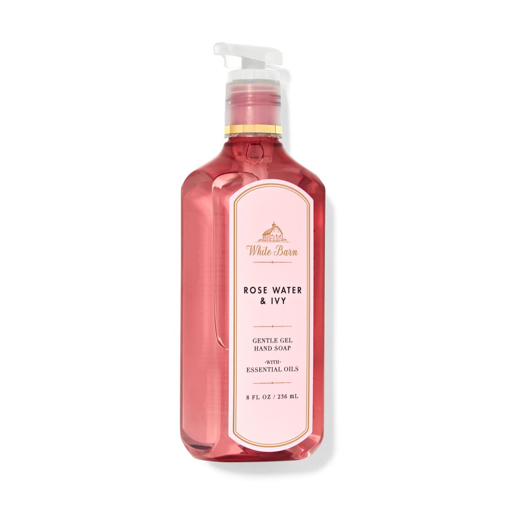 Nước rửa tay dạng gel Bath and Body Works Ro.se Wa.ter & Ivy - Dung tích: 236ml