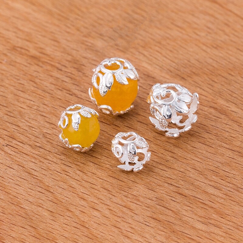 Charm bạc bọc đá - MH084