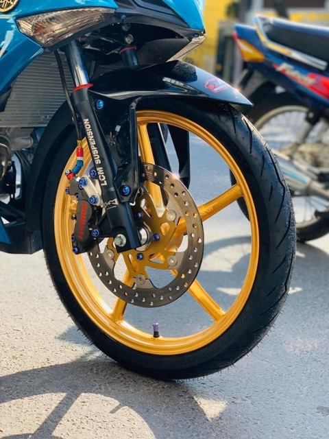Combo phuộc trước LCM winner cho exciter 150