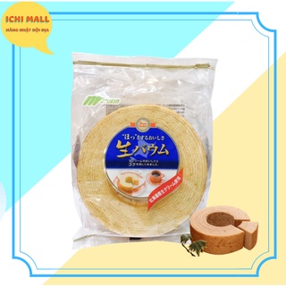 Bánh bông lan ngàn lớp marukin baumkuchen 310g nhật bản