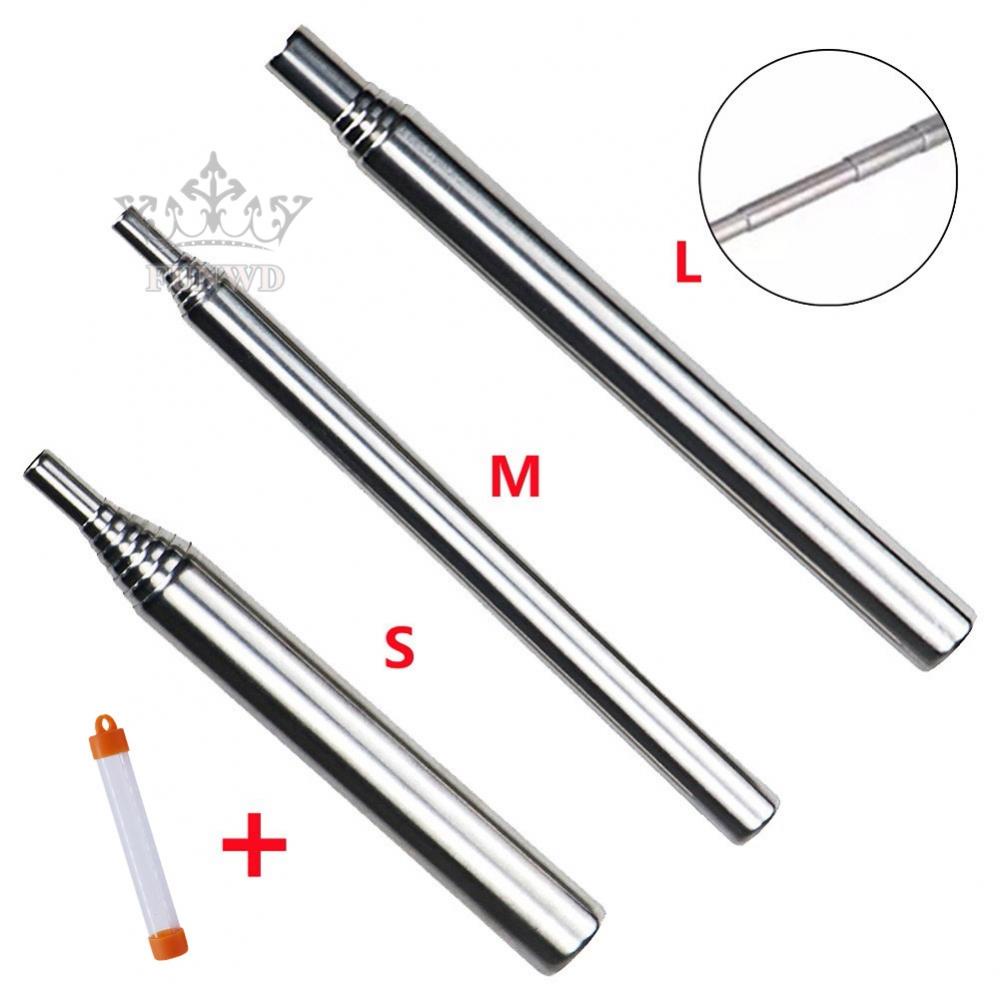 【FUNWD】Outdoor Telescopic Pocket Bellows Survival Fire Camping Blowing Torch S/M/L brand new and high quality