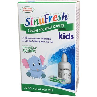 Muối rửa mũi xoang trẻ em SinuFresh Kids