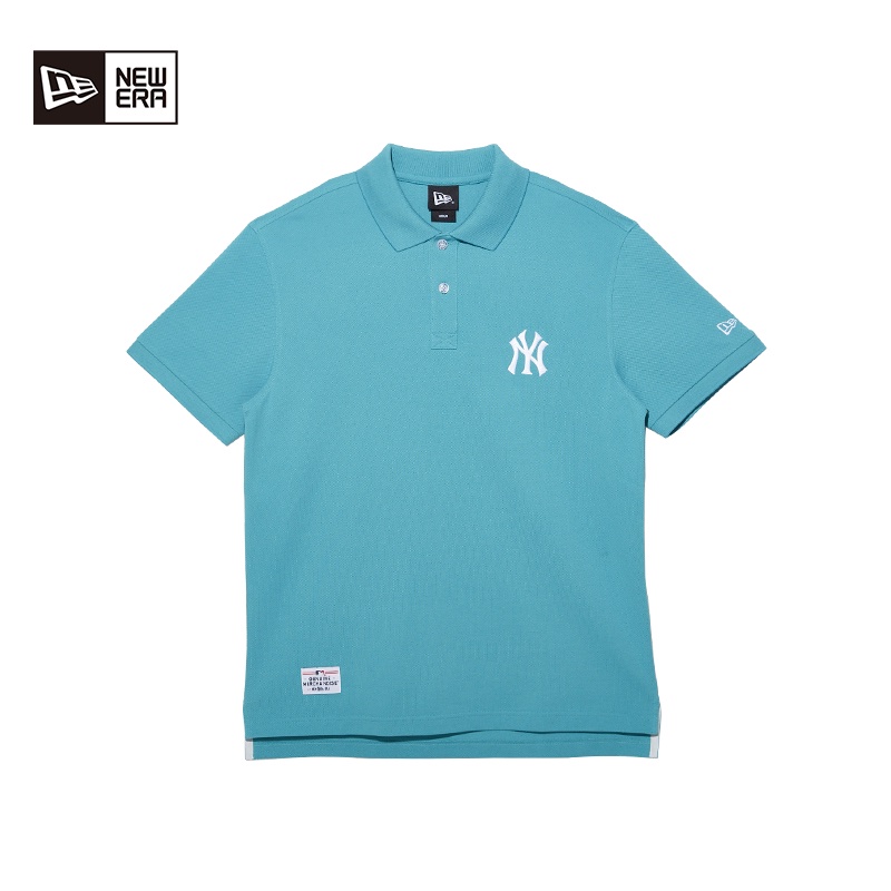 Áo Thun polo Tay Ngắn In Hoạ Tiết MLB Thời Trang Mùa Hè Cho Nam Và Nữ