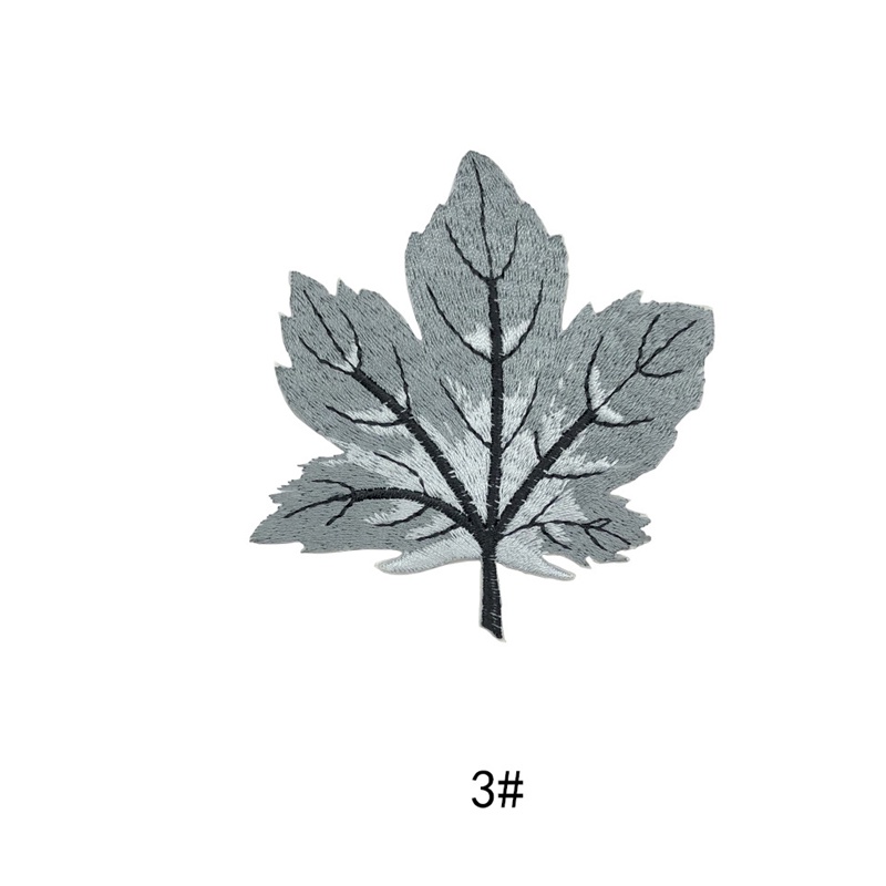 Miếng Dán Ủi Quần Áo Hình Lá Phong 8 * 7CM