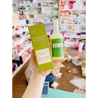 Xịt mọc tóc tinh dầu bưởi hoàng cầm giúp kích mọc tóc làm dày dài tóc 100ml