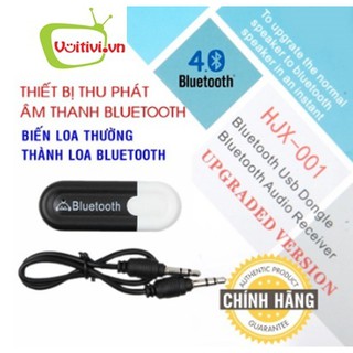 Usb bluetooth dongle - thiết bị thu phát âm thanh bluetooth và rắc 3.5ly, cho âm thanh hay