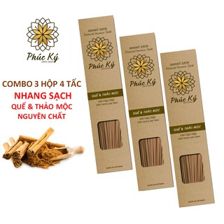 GIẢM GIÁ COMBO 600 CÂY NHANG SẠCH NHANG QUẾ THẢO MỘC NGUYÊN CHẤT