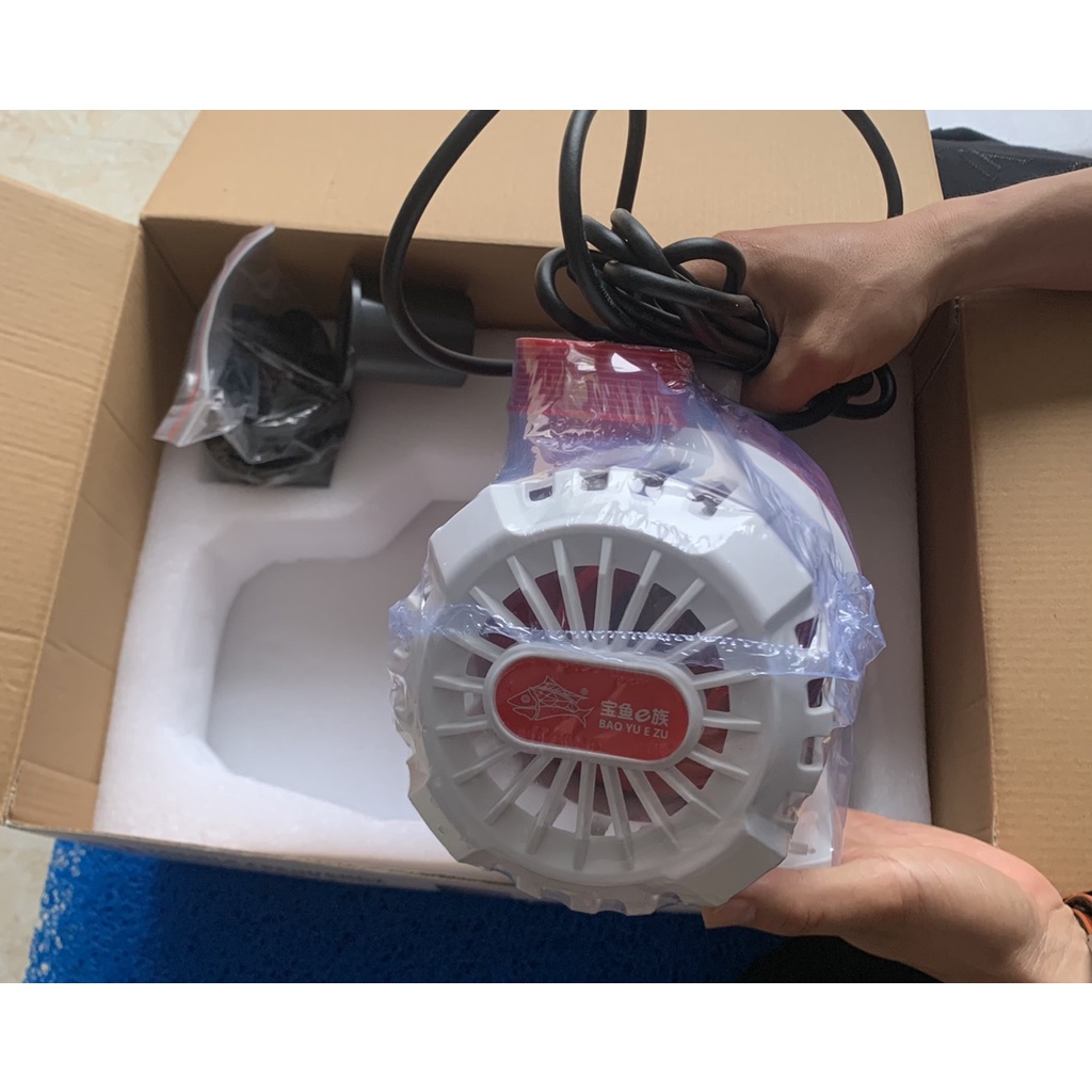 Máy bơm BAOYU BY-P 16K,18K,20K,25K siêu tiết kiệm điện,không điều khiển dùng cho bể cá KOI.