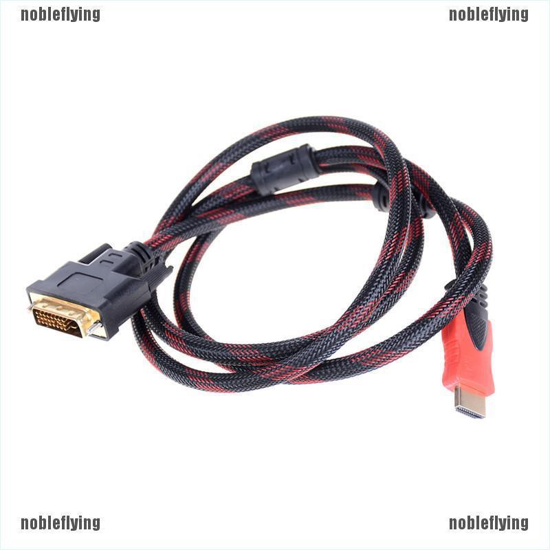 Dây Cáp Chuyển Đổi 1 5m 5ft Hdmi Sang Dvi D 24 1 Đầu Đực Cho Hdtv