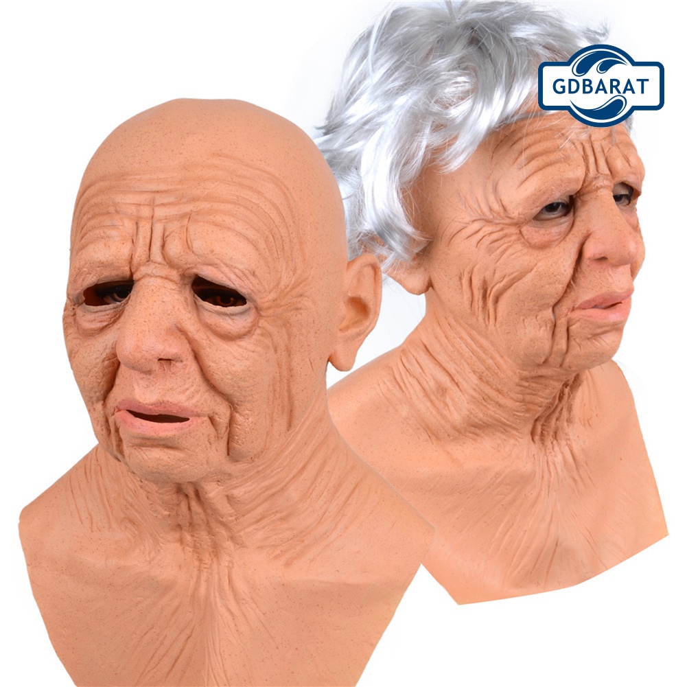 Mặt Nạ Cao Su Che Phủ Mặt Dùng Hóa Trang Halloween