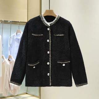 ÁO KHOÁC LÔNG CỔ REN TIỂU THƯ