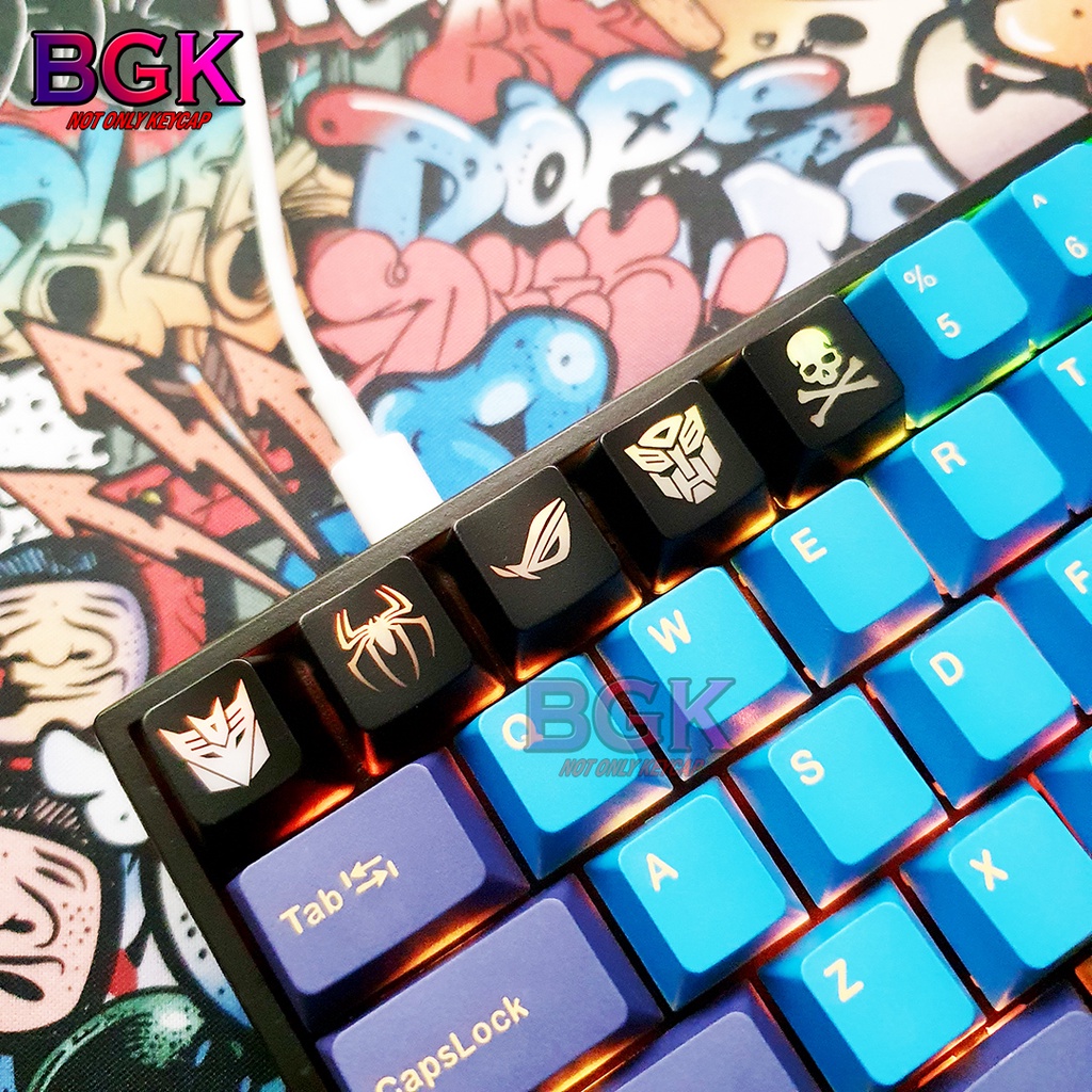 Keycap Lẻ 1u R4 Xuyên LED cực Đẹp chất liệu ABS