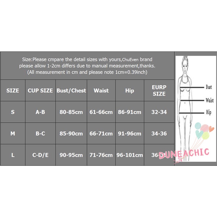 DUNEA Bộ Đồ Bơi Một Mảnh Hở Lưng Phối Dây Xích Quyến Rũ Cho Nữ