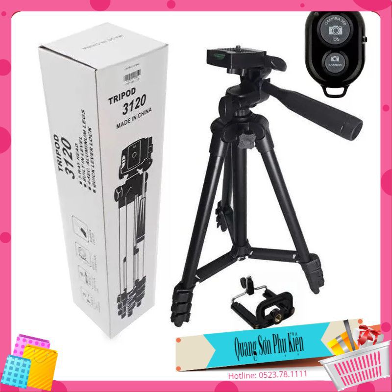 Gậy 3 Chân Chụp Ảnh Tripod 3120 - Hàng loại 1