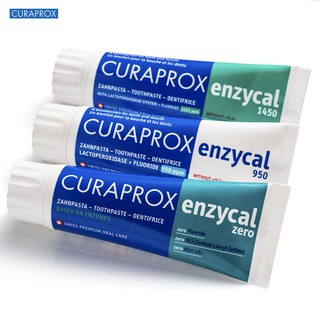 Kem đánh răng Curaprox Enzycal 75ml ngừa sâu răng