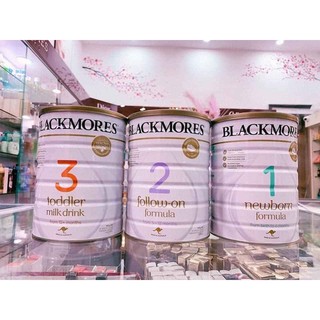 Sữa Blackmores số 1,2,3 mẫu mới 2019 - 900 Gram