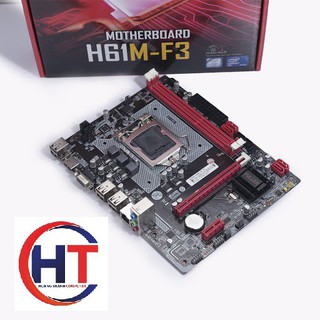 Main máy tính H61 Fuller H61M-F3  socket 1155 - HÀNG CHÍNH HÃNG - Bảo hành 24 tháng.