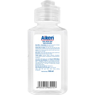 Nước Rửa Tay Sạch Khuẩn Aiken 100g