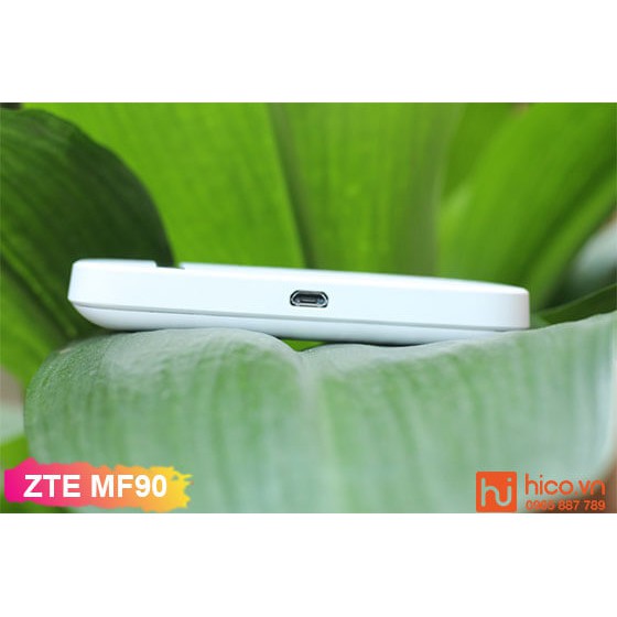 Bộ Phát Wifi 3G/4G ZTE MF90- Tốc Độ Cao- Pin Khủng- Có Thể Kết Nối 10 Thiết Bị Cùng Lúc.