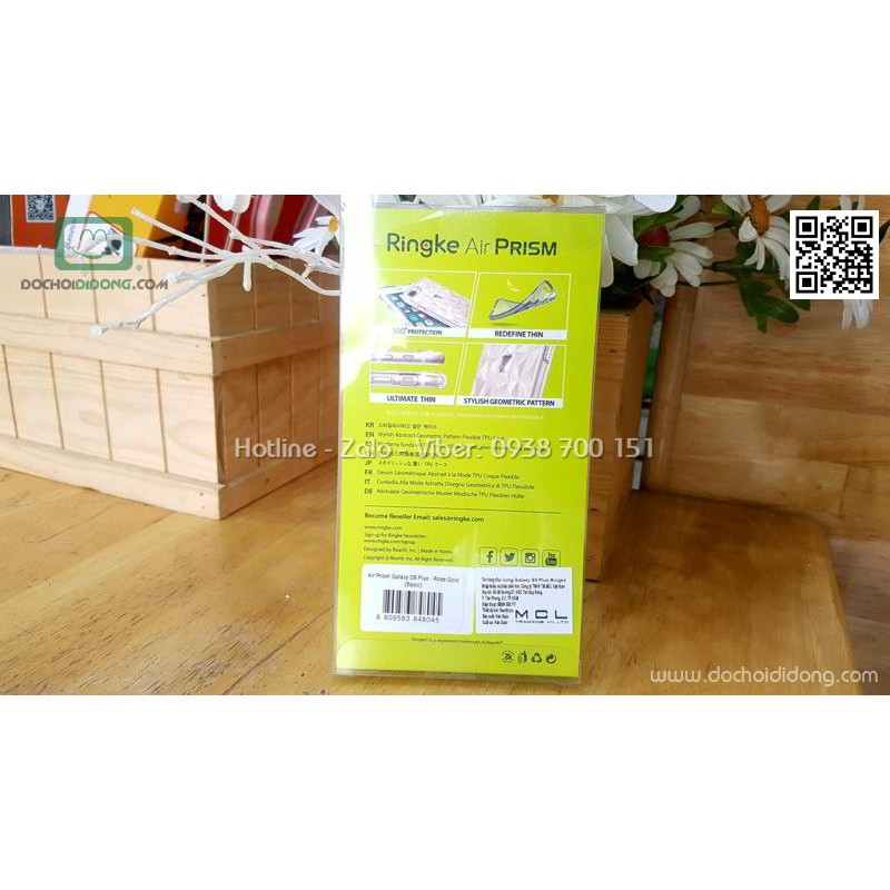 Ốp lưng Samsung S9 Plus Ringke Air Prism