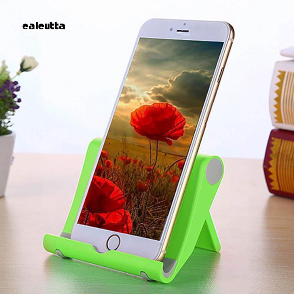 CAL_Universal Foldable Cell Phone Desk Stand Holder Anti-Slip Mount for Phone Tablet