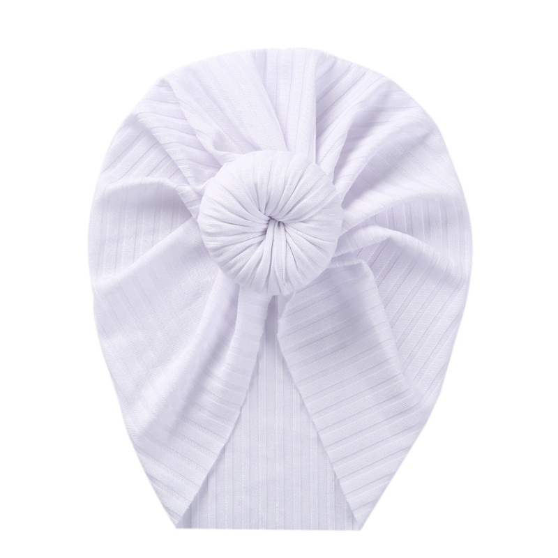 Khăn Turban Cotton Mềm Mại Thắt Nơ Phong Cách Ấn Độ Dành Cho Trẻ Sơ Sinh