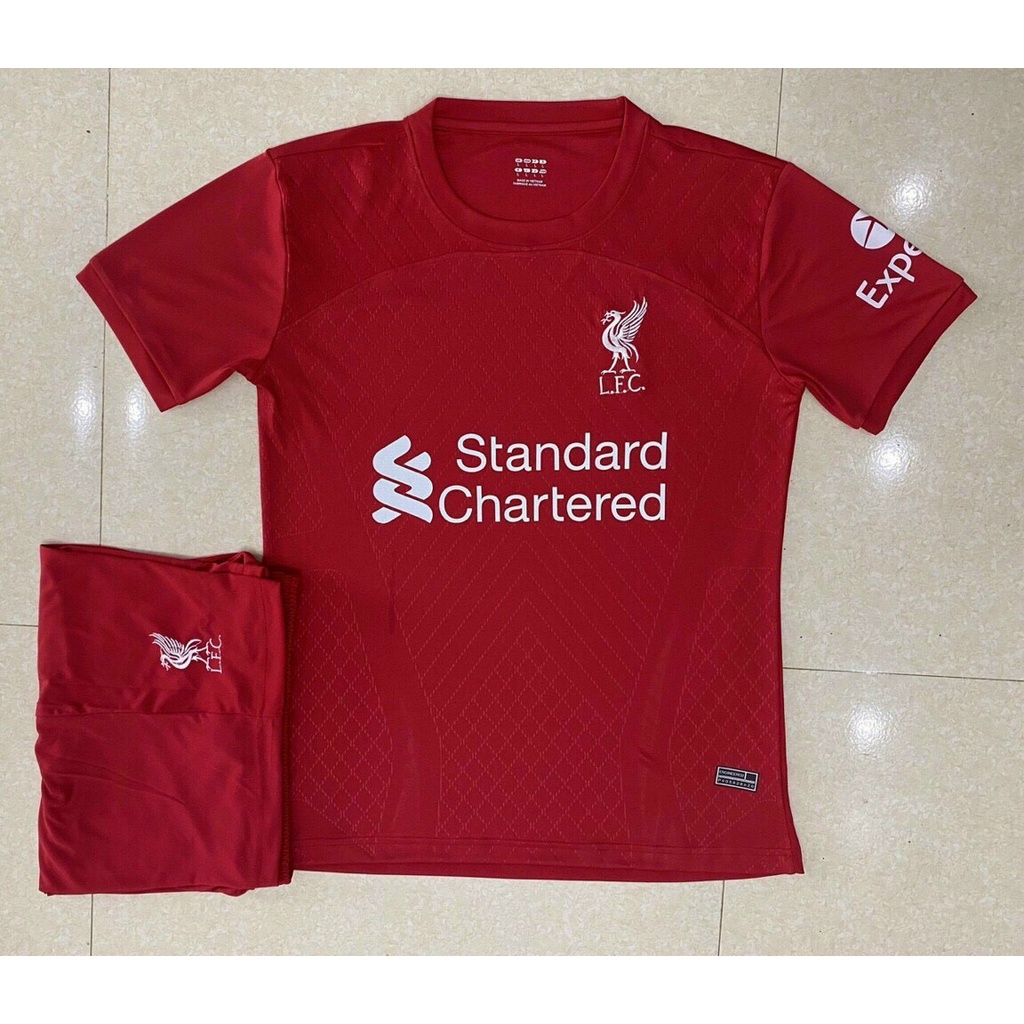 Bộ Quần Áo Đá Banh Liverpool Nhiều Mẫu Vải Thun Thái Cực Chất - Đồ Đá Banh Nam Nữ pp Bởi Be Happy Sport
