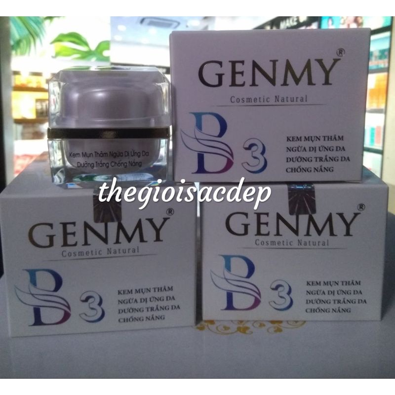 Kem genmy b3 mụn thâm trang da 10g