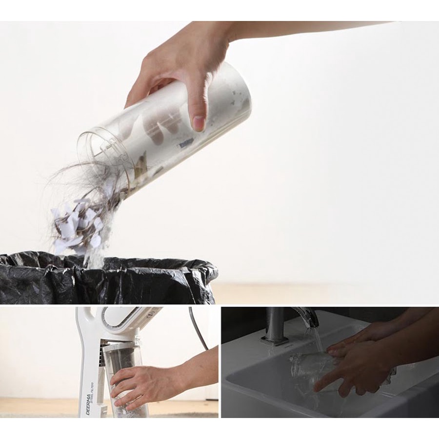 HỎA TỐC - Máy hút bụi Deerma DX700/DX700S - 3 đầu nối - 600W - BH Chính Hãng