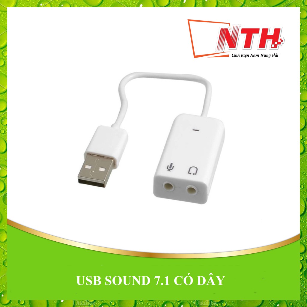 USB SOUND 7.1 CÓ DÂY APPL