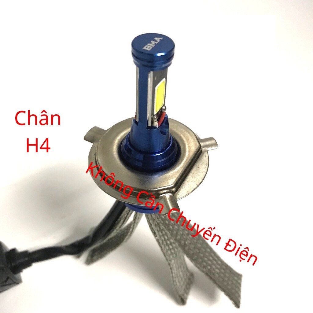 Bóng đèn LED siêu sáng BMA Z2 tản nhiệt cao cấp ,DC 12V ,sáng gấp 300 lần bóng zin - LẮP ĐƯỢC CHO TẤT CẢ CÁC DÒNG XE