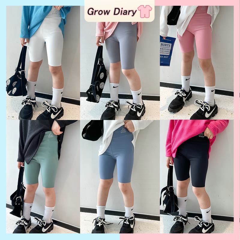 Quần Short Tập Yoga 5 Điểm Thoải Mái Cho Bé Gái 3-9 Tuổi
