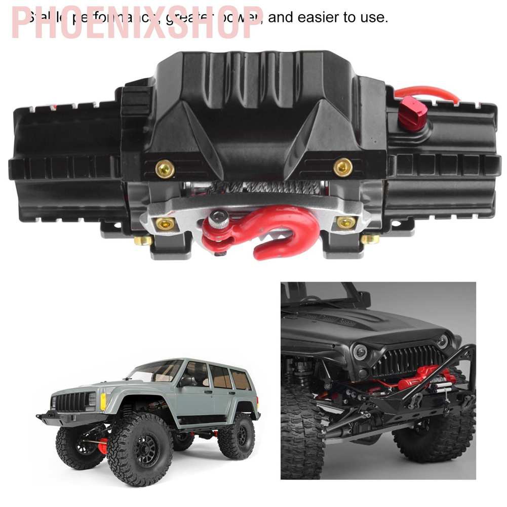 RC CHANNEL Động Cơ Tời Kim Loại 3rd Có Công Tắc Cho Traxxas / Hsp / Redcat / Tamiya / Axial Scx10 D90 / Hpi 1 / 8