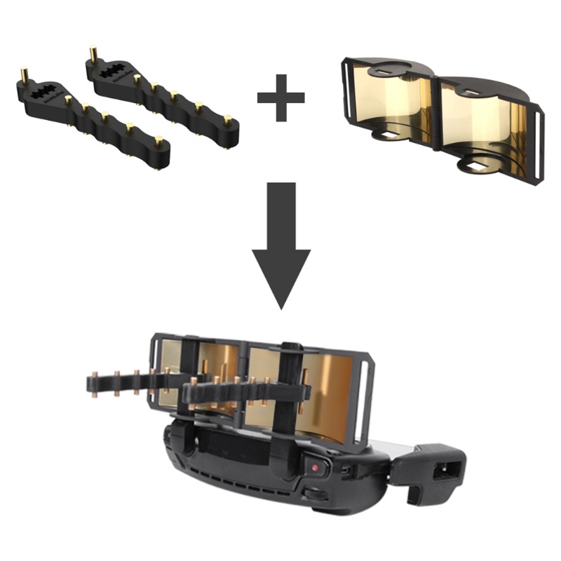 Bộ Khuếch Đại Tín Hiệu HSV Cho Mavic Mini / 2 / Air / Pro / Spark / FIMI X8SE / Yagi 2.4 / 5.8Ghz