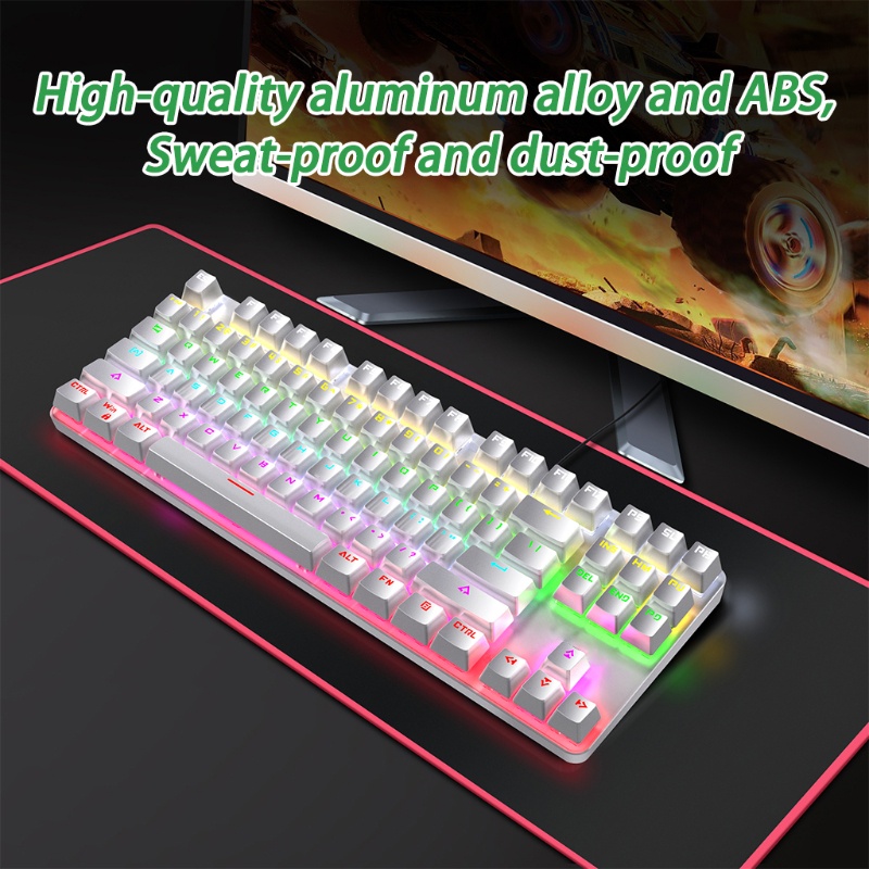 Bàn PhíM Cơ Gaming IOR K200 87 PhíM, ChốNg Phai MàU