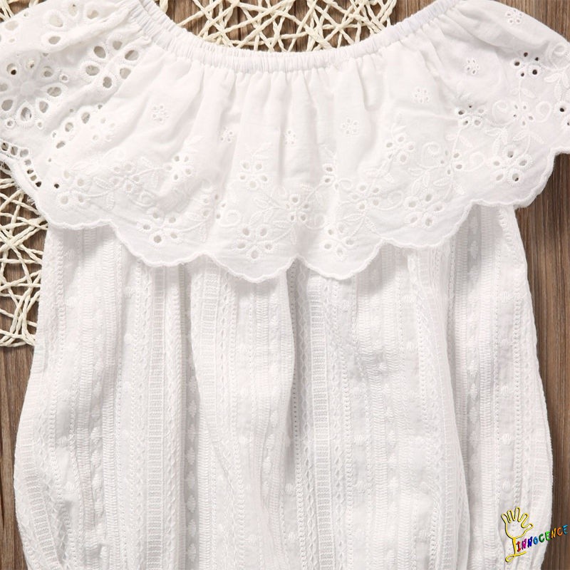 ❤XZQ-Newborn Infant Baby Girl Bodysuit Lace Romper Jumpsuit Outfit Sunsuit Clothes