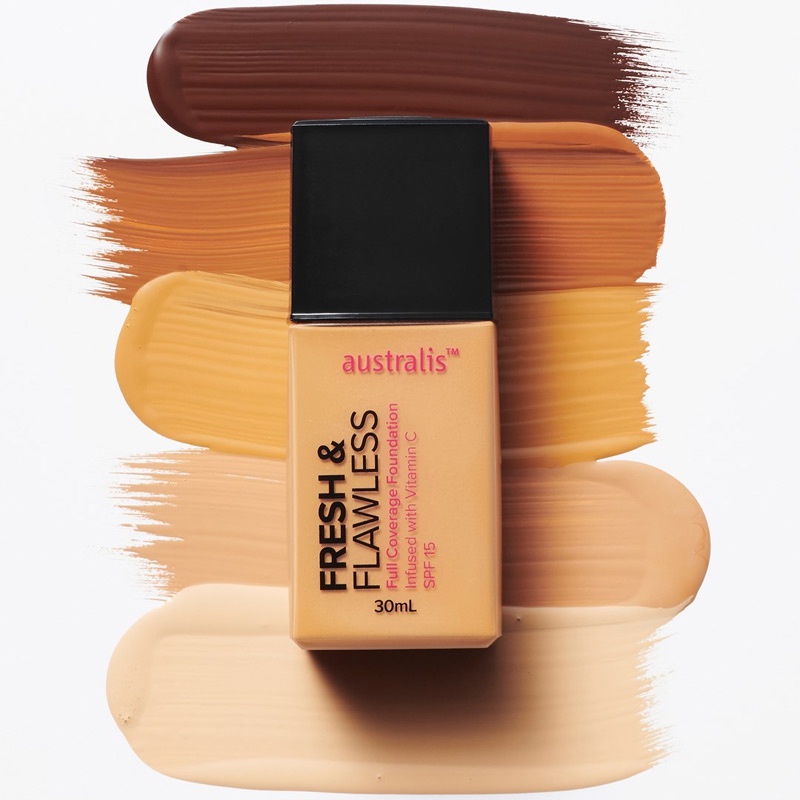 KEM NỀN SIÊU MỎNG NHẸ AUSTRALIS FRESH &amp; FLAWLESS FOUNDATION 30ML CHÍNH HÃNG - 9259