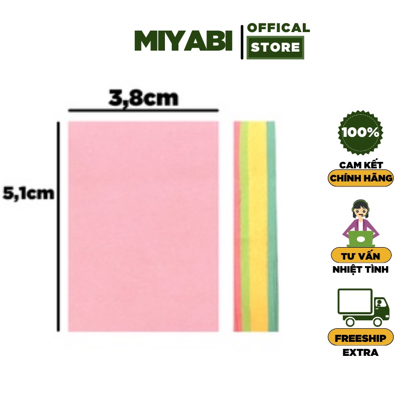 Stick Note trộn nhiều màu (Giấy nhớ)