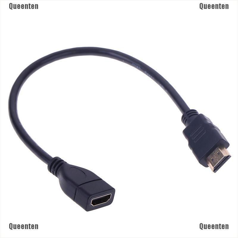 Đường dây nối dài HDMI đầu cắm HDMI sang lỗ cắm 15cm/30cm