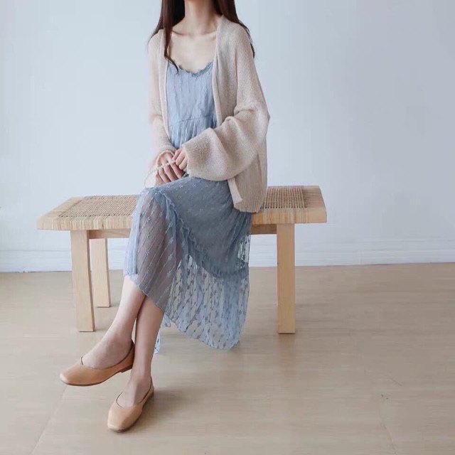 Áo khoác cardigan len mỏng siêu hot | BigBuy360 - bigbuy360.vn