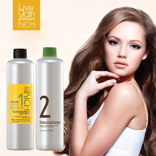 Thuốc uốn nhanh livegain premium rich pro-cys 400ml - 400ml hàn quốc