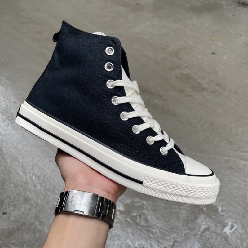 Giày Thể Thao Con Ver.se FOG Đen Trắng Cao Nam Nữ