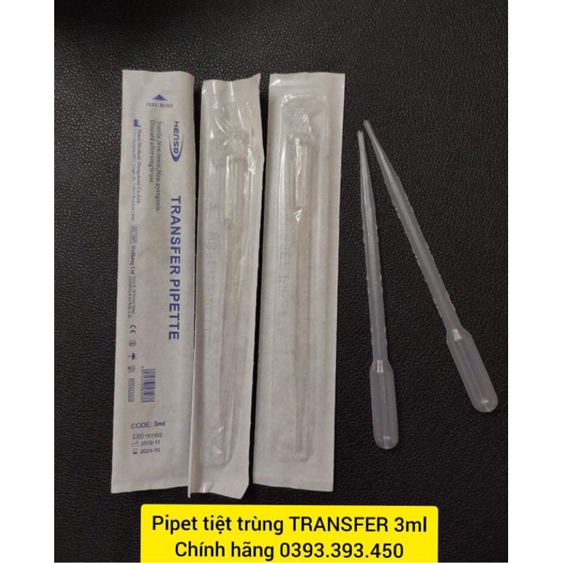 Pipet tiệt trùng TRANSFER 3ml