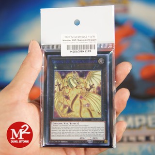Lá bài Yugioh DLCS-EN117B Number 100: Numeron Dragon – Ultra Rare BLUE - Đóng gói theo tiêu chuẩn M2SCCQ-Lite
