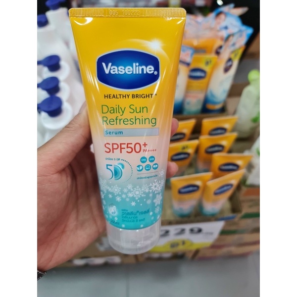 Dưỡng vaseline chống nắng Daily sun care spf50 Thái Lan 200ml