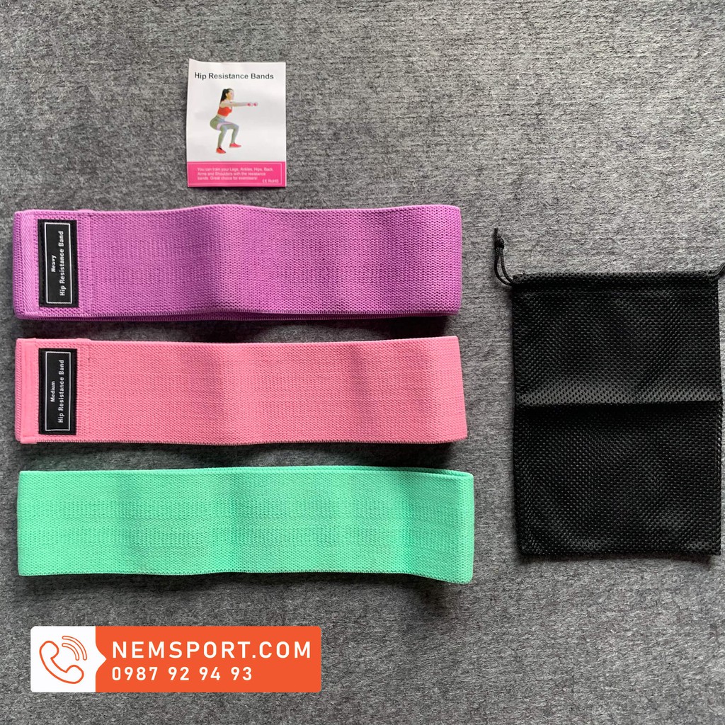 Dây Kháng Lực Mini Band Tập Gym Yoga